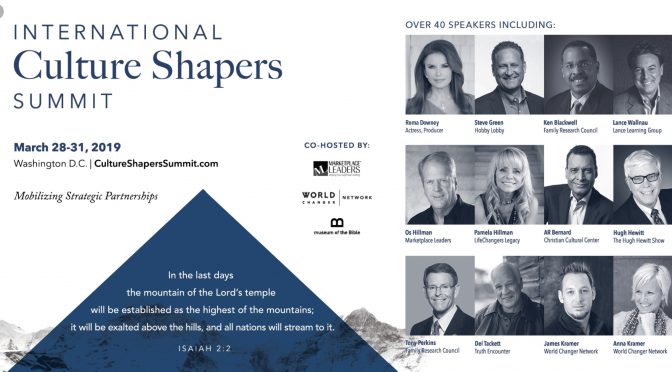 WASHINGTON –               Culture Shaper Summit